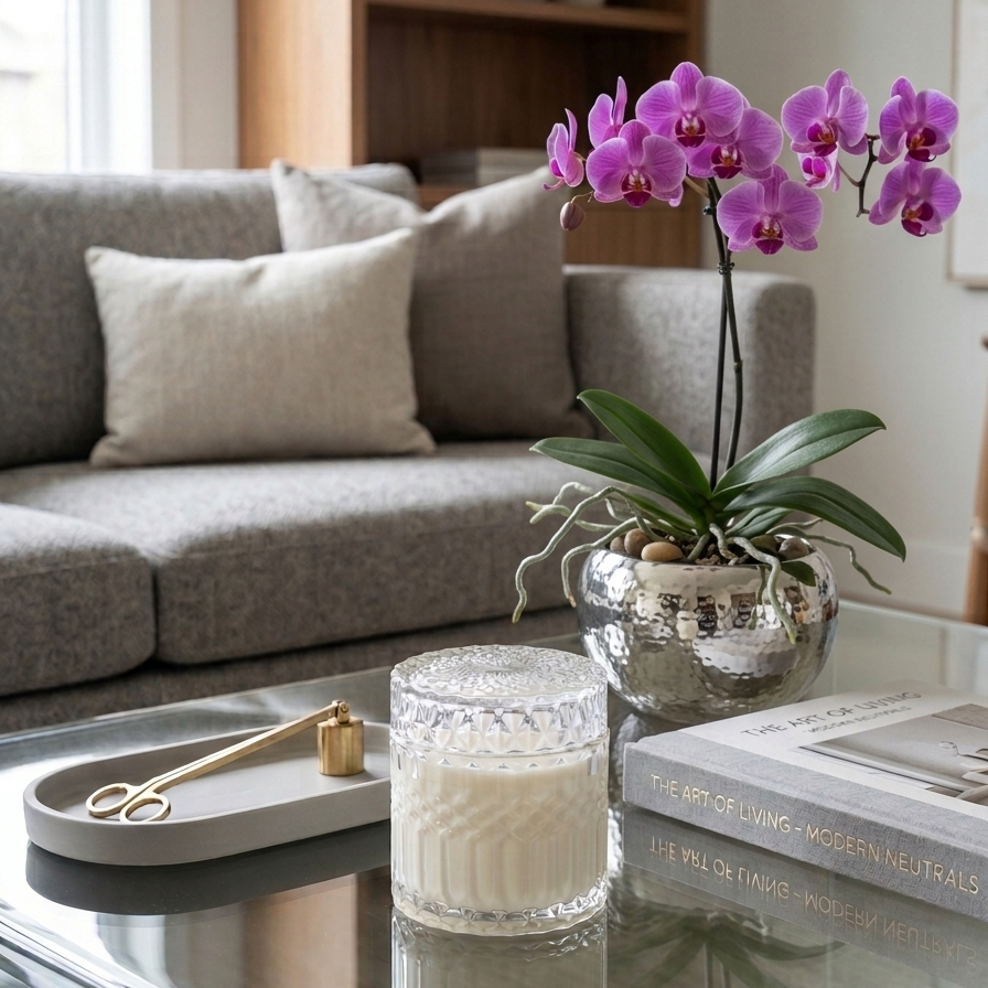 Sea Salt and Orchid Glow